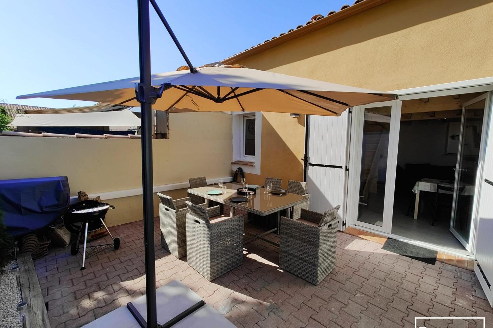 Maison Renovee Et Climatisee Avec Wifi A 600M De La Plage Vias Exterior photo